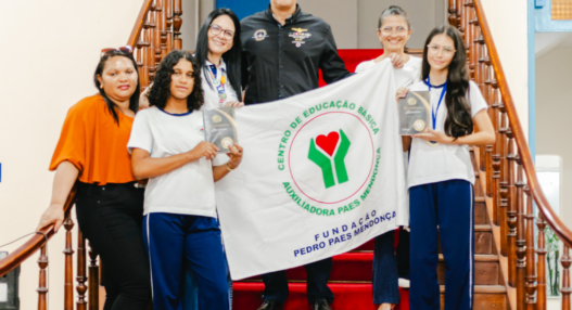 Alunos da Fundação participam do lançamento da VI Antologia Literária da Maçonaria Sergipe