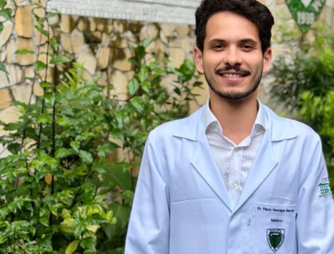 Jovem da Serra do Machado fará residência no Sírio Libanês